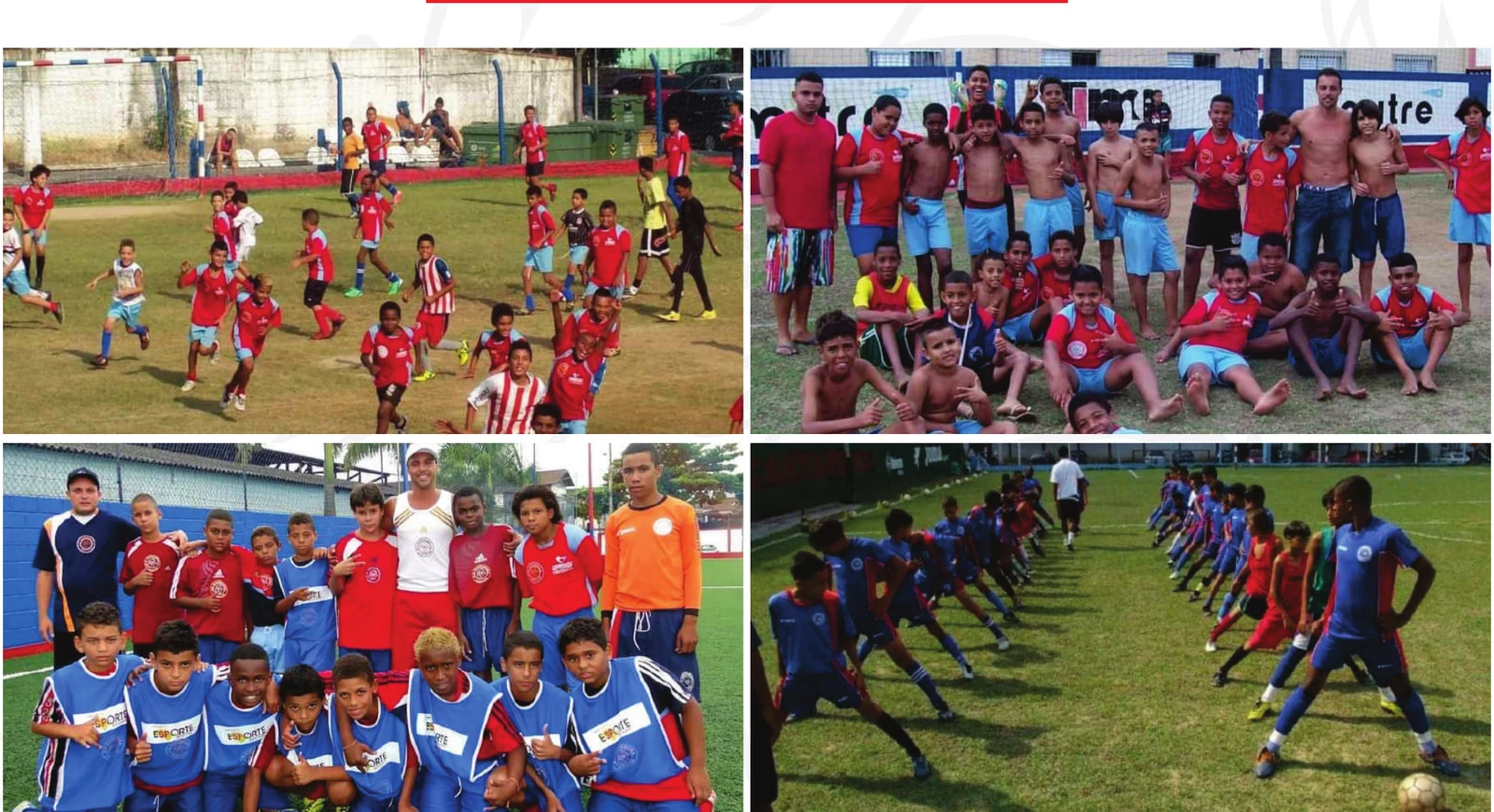 Atividades e equipes dos projetos Cantareira